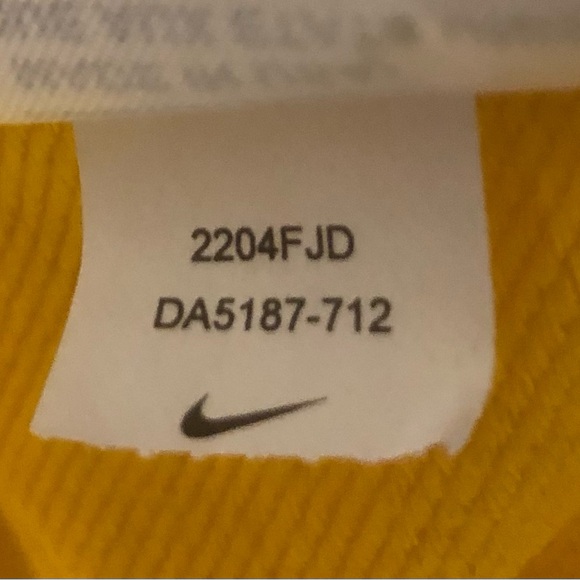 LSU Tigers Nike 1/4 Zip Running Jacket “Made In USA” Team Issued Size S - Picture 5 of 9